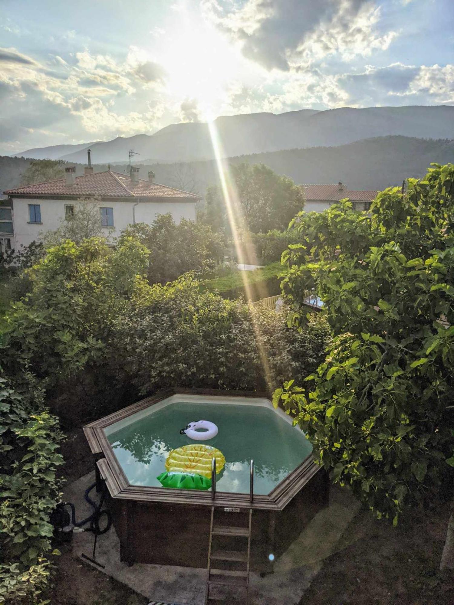 El Sola - Appartement Avec Acces Piscine Et Jardin Corneilla-de-Conflent Eksteriør bilde